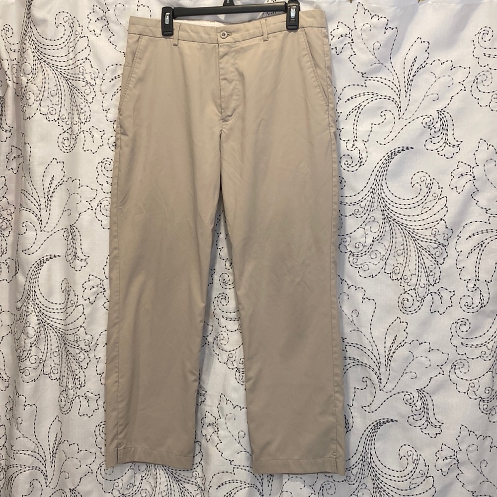 Greg Norman Mens Khaki Pants Size W34xL30